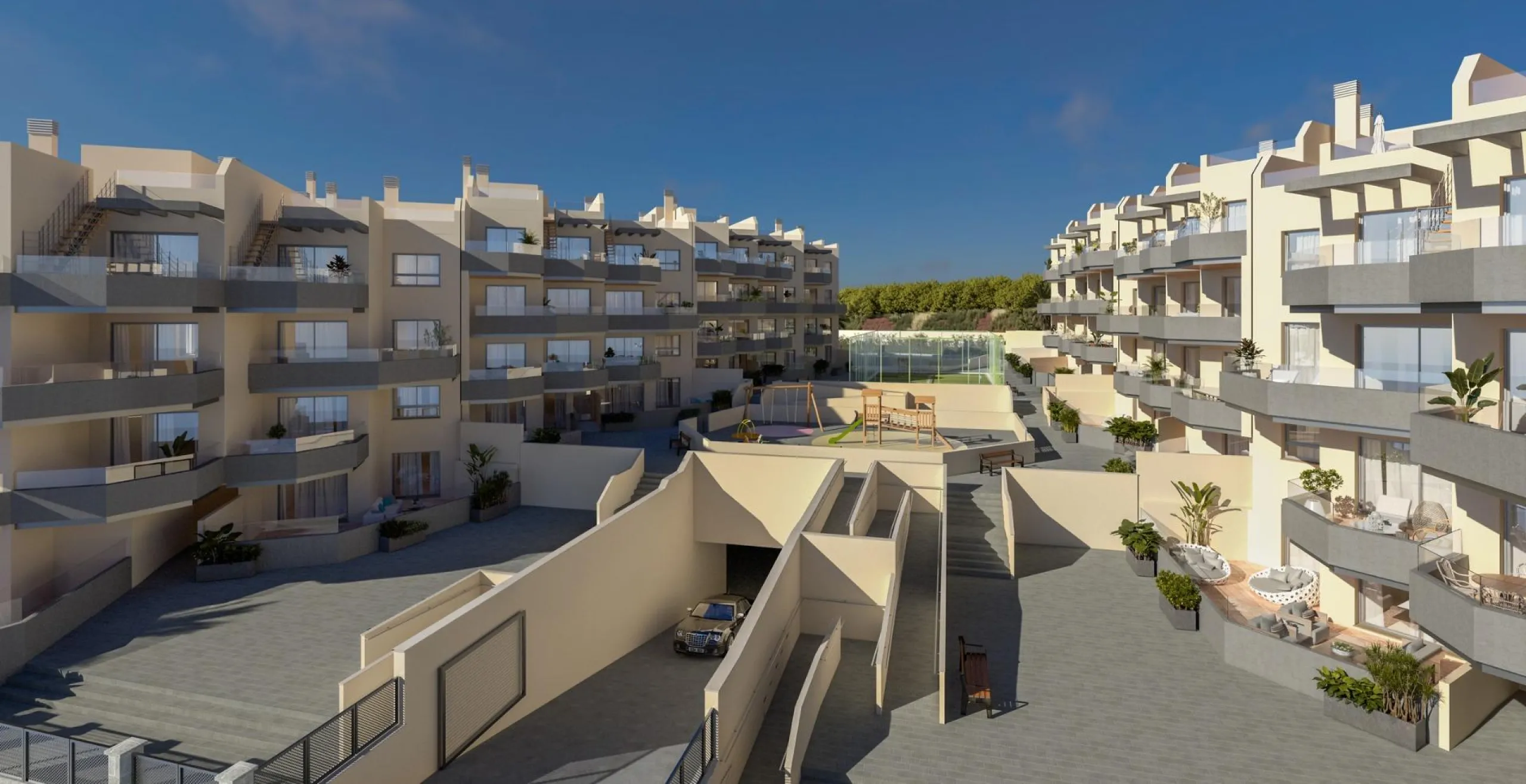 Luxury New-Build Apartments in Torrox Costa – Mediterranean Living at Its Best& & Modern Homes with 1, 2, and 3 Bedrooms& Discover this exclusive residential complex in El Morche, Torrox Costa, offering 112 contemporary apartments designed for a 