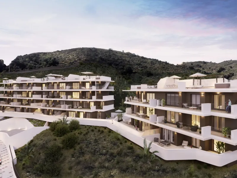 NEW BUILD RESIDENTIAL COMPLEX IN RINCON DE LA VICTORIA, NEAR MALAGA& & A few kilometres from Malaga city, Rincon de la Victoria stands out as a town that has it all: beaches, services, leisure options, sports activities, cultural offerings...& &#