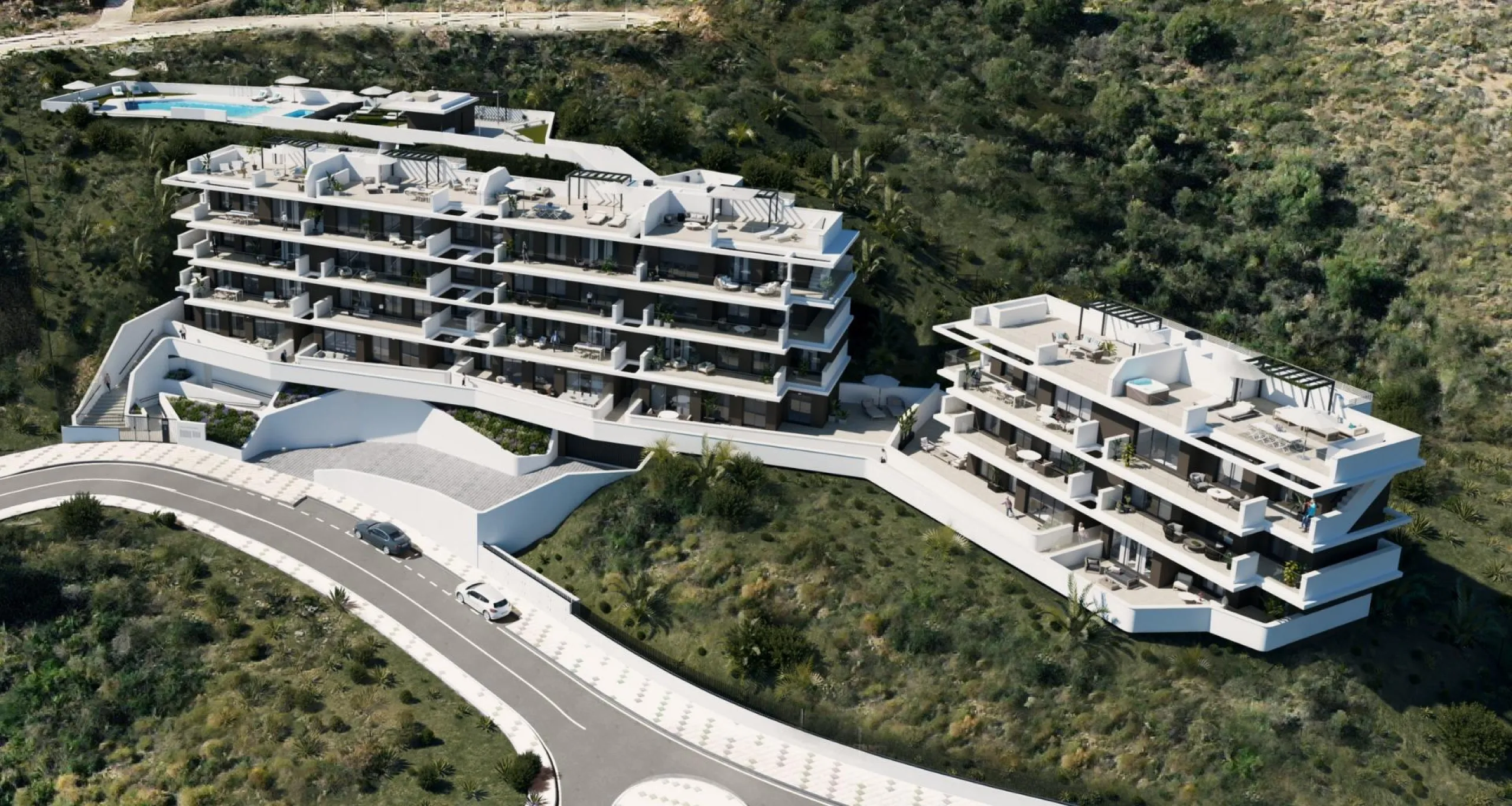 NEW BUILD RESIDENTIAL COMPLEX IN RINCON DE LA VICTORIA, NEAR MALAGA& & A few kilometres from Malaga city, Rincon de la Victoria stands out as a town that has it all: beaches, services, leisure options, sports activities, cultural offerings...& &#