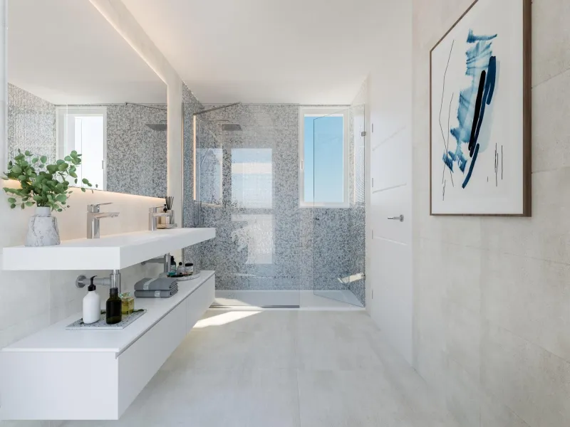 NEW BUILD RESIDENTIAL COMPLEX IN ALCAIDESA& & New Build residential complex is perfectly integrates the green areas and gardens with the residential areas in Alcaidesa, San Roque.& & New Build residential complex offers contemporary accommodat