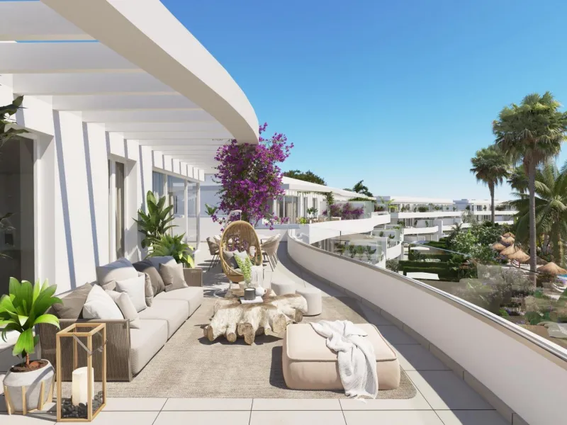 NEW BUILD RESIDENTIAL COMPLEX IN ALCAIDESA& & New Build residential complex is perfectly integrates the green areas and gardens with the residential areas in Alcaidesa, San Roque.& & New Build residential complex offers contemporary accommodat