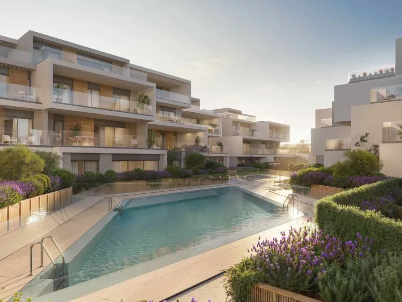 Exclusive Residential Complex in Nueva Andalucia, Marbella& & Luxury and Avant-Garde Design in a Privileged Location& Discover this stunning residential complex of 113 luxury homes, designed with innovative architecture that reinterprets the trad