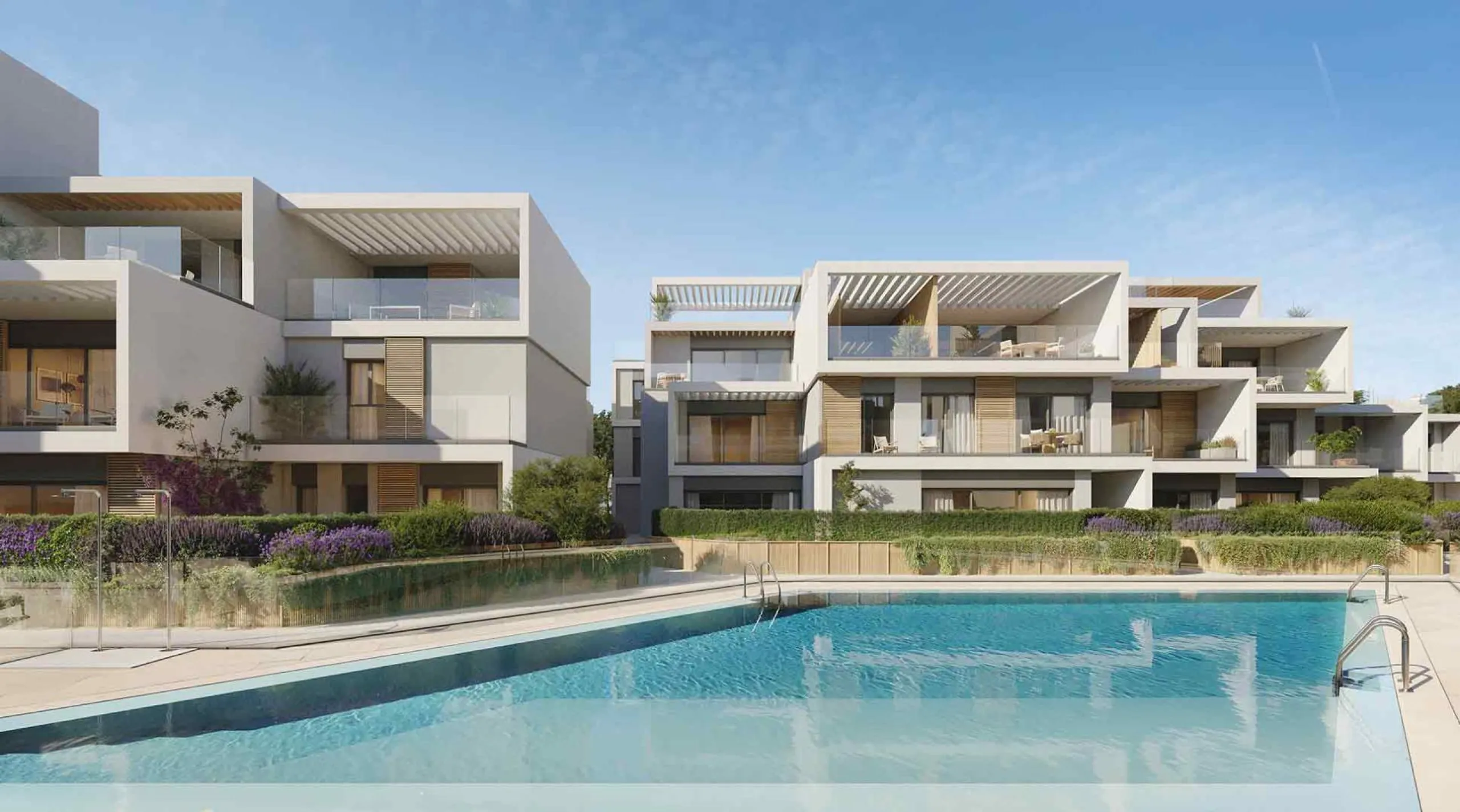Exclusive Residential Complex in Nueva Andalucia, Marbella& & Luxury and Avant-Garde Design in a Privileged Location& Discover this stunning residential complex of 113 luxury homes, designed with innovative architecture that reinterprets the trad