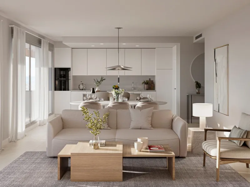 Luxury New Build Apartments in Estepona – Modern Living Near the Mediterranean& & Exclusive Residential Development in Las Mesas& Discover an exclusive new development in Estepona, offering 74 modern apartments across four buildings with 2, 3, an
