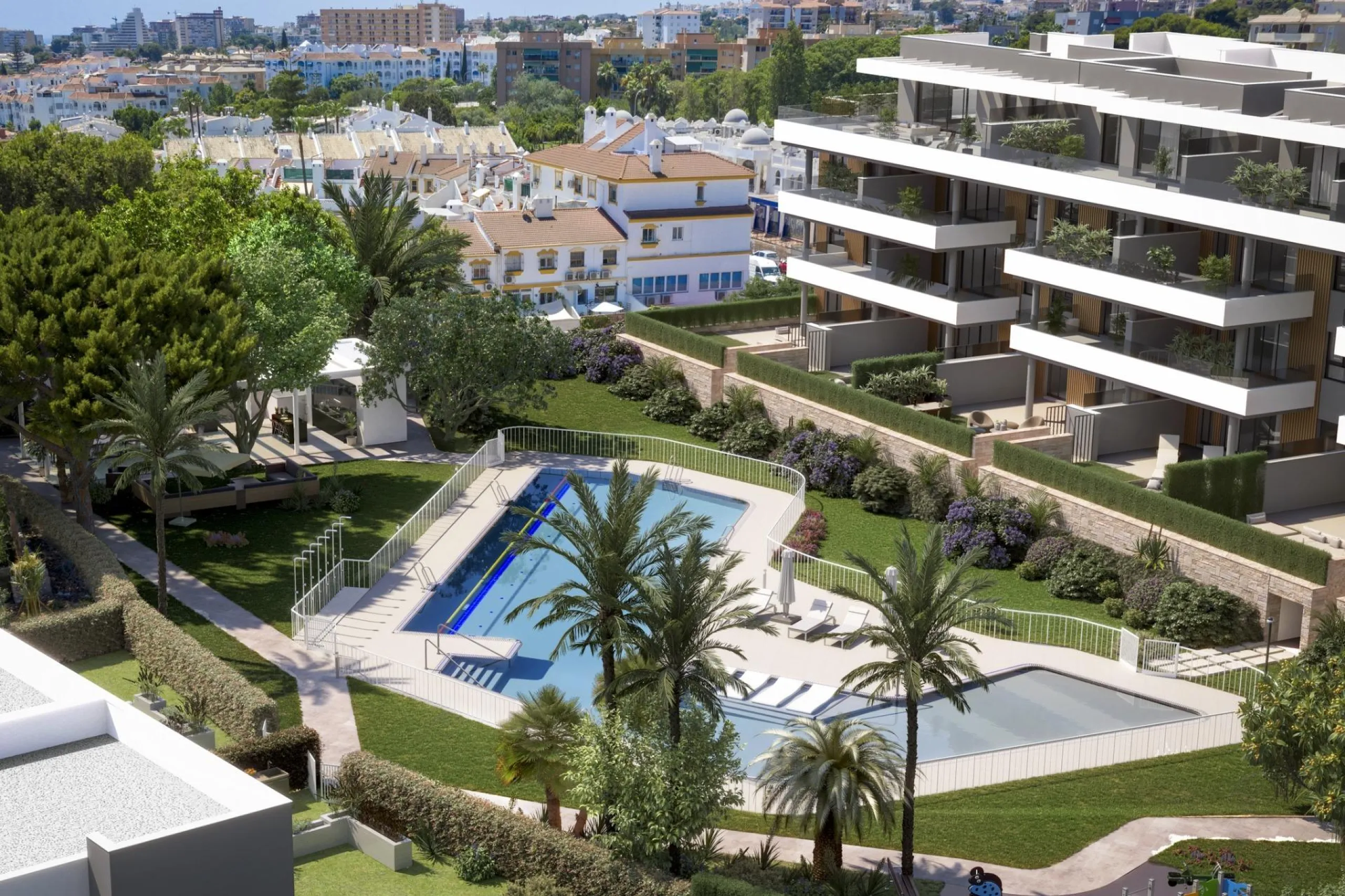 PRIVILEGED ENCLAVE WITH EXCELLENT VIEWS& & Residential complex made up of 37 homes with 2, 3 and 4 bedrooms, and 2 semi-detached houses, where you can enjoy the privacy and tranquillity of your own home, with spacious terraces designed to experience