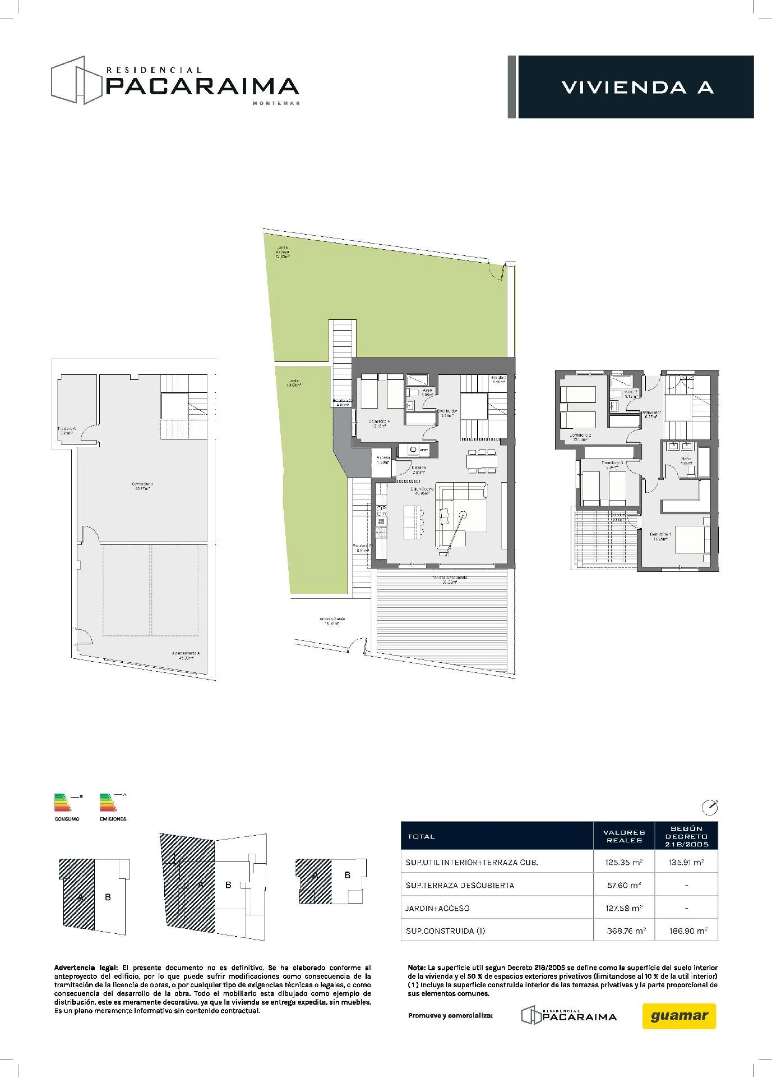 PRIVILEGED ENCLAVE WITH EXCELLENT VIEWS& & Residential complex made up of 37 homes with 2, 3 and 4 bedrooms, and 2 semi-detached houses, where you can enjoy the privacy and tranquillity of your own home, with spacious terraces designed to experience