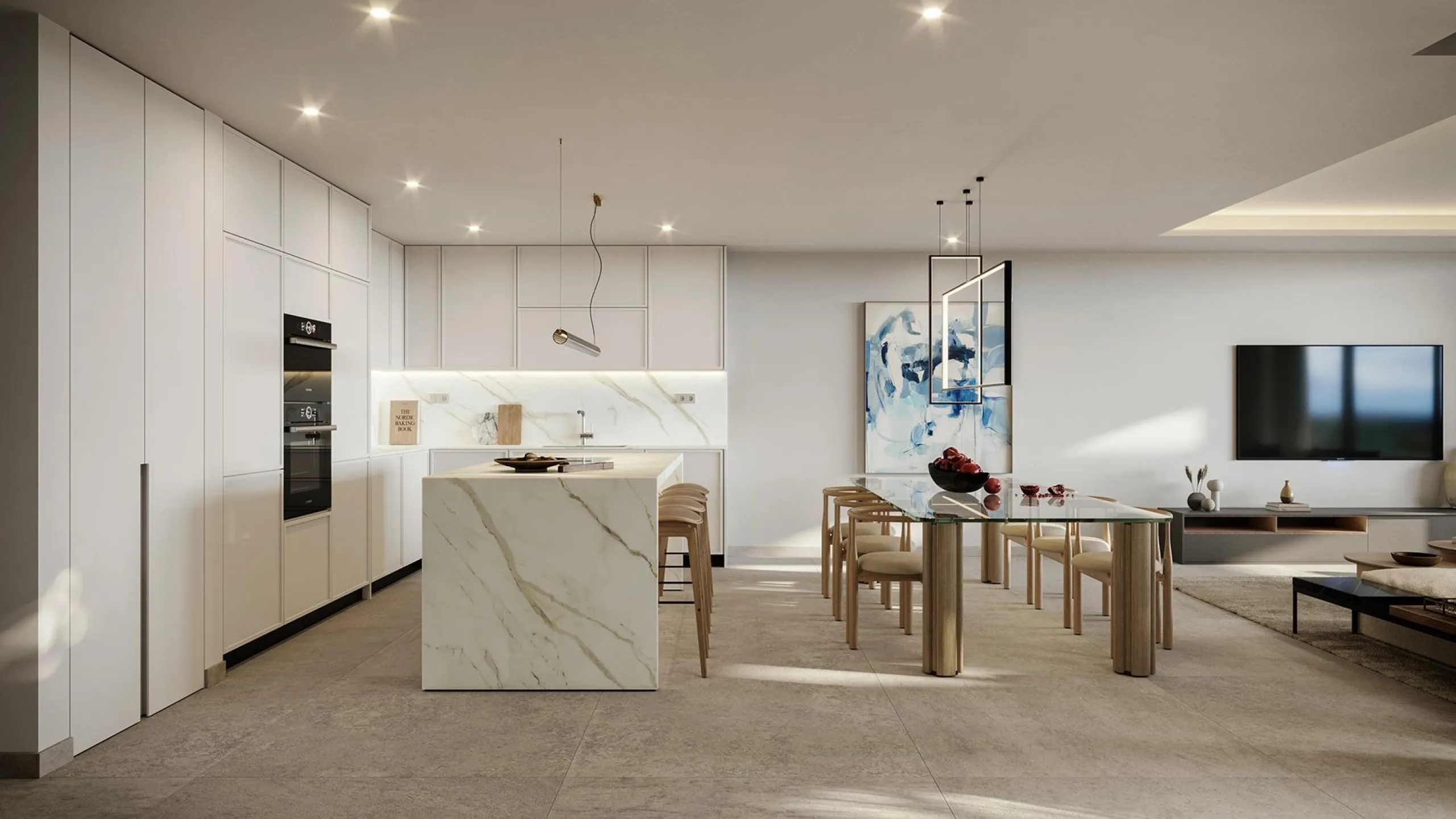НОВЫЙ ЖИЛОЙ КОМПЛЕКС В КАЗАРЕСЕ& & Частный пляж прямо у вашего порога. Бирюзовые воды в тропическом окружении. Эксклюзивный жилой комплекс в средиземноморском стиле с большими террасами и высококачественной отделкой. Роскошные 38 апартаментов с 2, 3