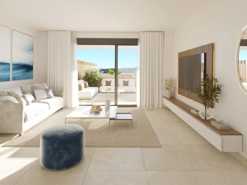 New Build Apartments in Cancelada, Estepona – Luxury and Nature on the New Golden Mile& & Exclusive Residential Development with Mediterranean Views& Discover this new build development located in Cancelada, one of the most sought-after areas of 