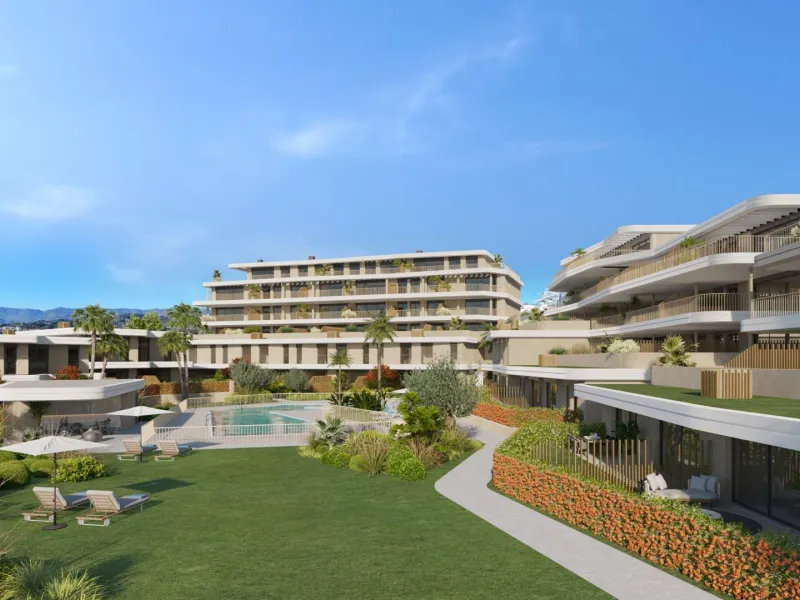 New Build Apartments in Cancelada, Estepona – Luxury and Nature on the New Golden Mile& & Exclusive Residential Development with Mediterranean Views& Discover this new build development located in Cancelada, one of the most sought-after areas of 