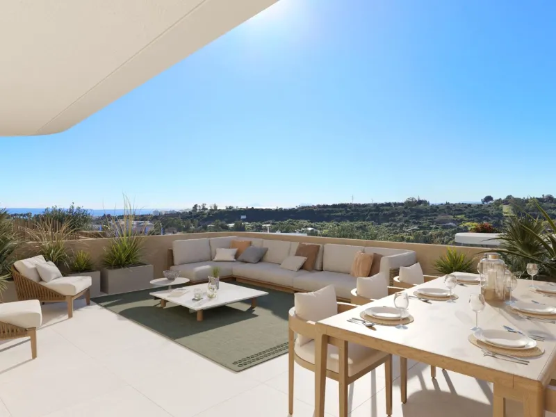 New Build Apartments in Cancelada, Estepona – Luxury and Nature on the New Golden Mile& & Exclusive Residential Development with Mediterranean Views& Discover this new build development located in Cancelada, one of the most sought-after areas of 