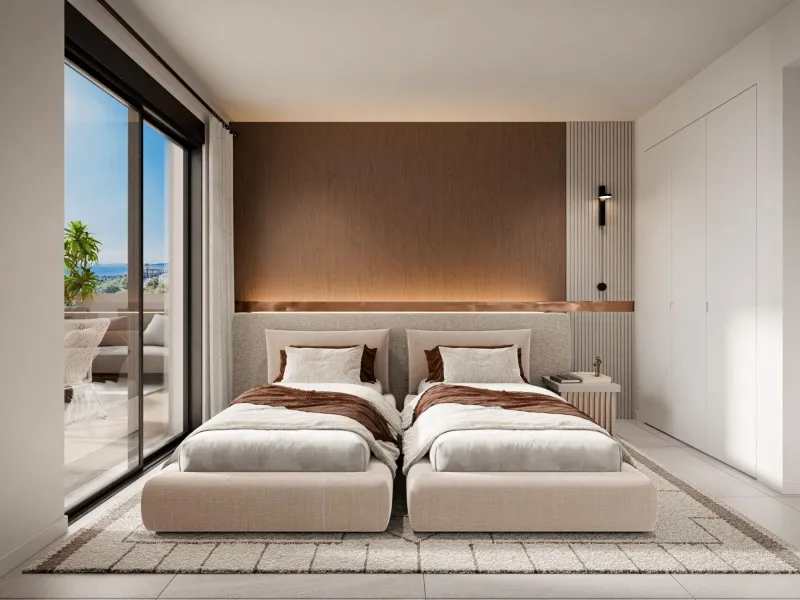Exclusive new-build residential development in Marbella& & New homes in Marbella! Elegance, relaxation and tranquillity in a privileged setting.& & Exclusive new-build homes in Marbella with 2 and 3 bedrooms and incredible terraces overlooking