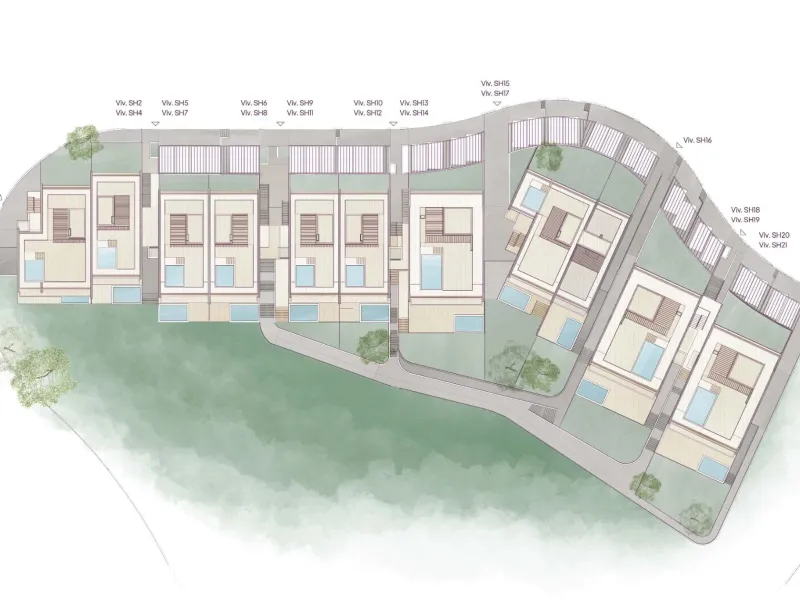 Exclusive Boutique Residences in Elviria Marbella – Modern Luxury Surrounded by Nature& & Elegant Living in One of Marbella’s Most Sought-After Districts& Discover a unique residential complex of 21 luxury homes nestled in the serene setting of E