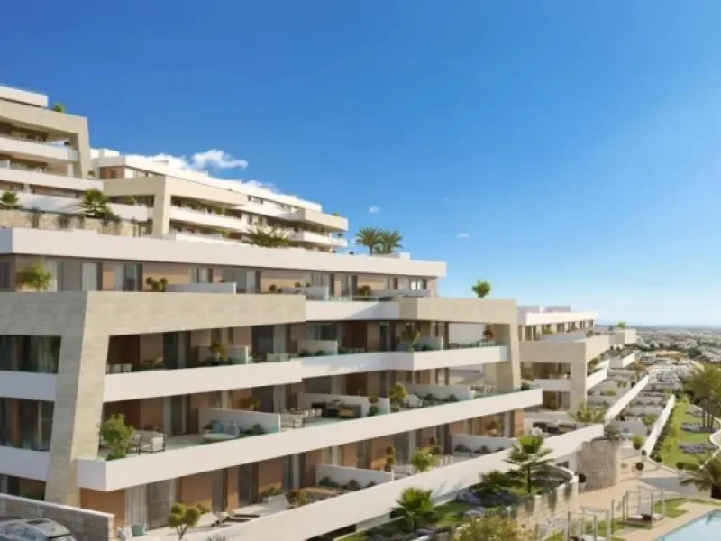 NEW BUILD RESIDENTIAL COMPLEX NEAR ESTEPONA& & New Build exclusive luxury development located in the coveted New Golden Mile, Estepona. This impressive complex offers apartments with 3, 4, and 5 bedrooms, with sizes ranging from 200 to 300 m2, desig