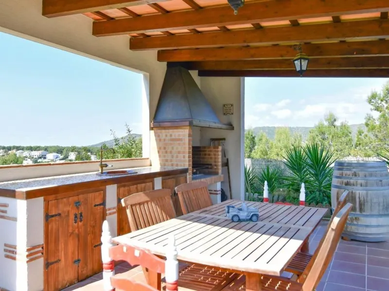 Casa con piscina privada y vistas en Els Masos, Coma-ruga