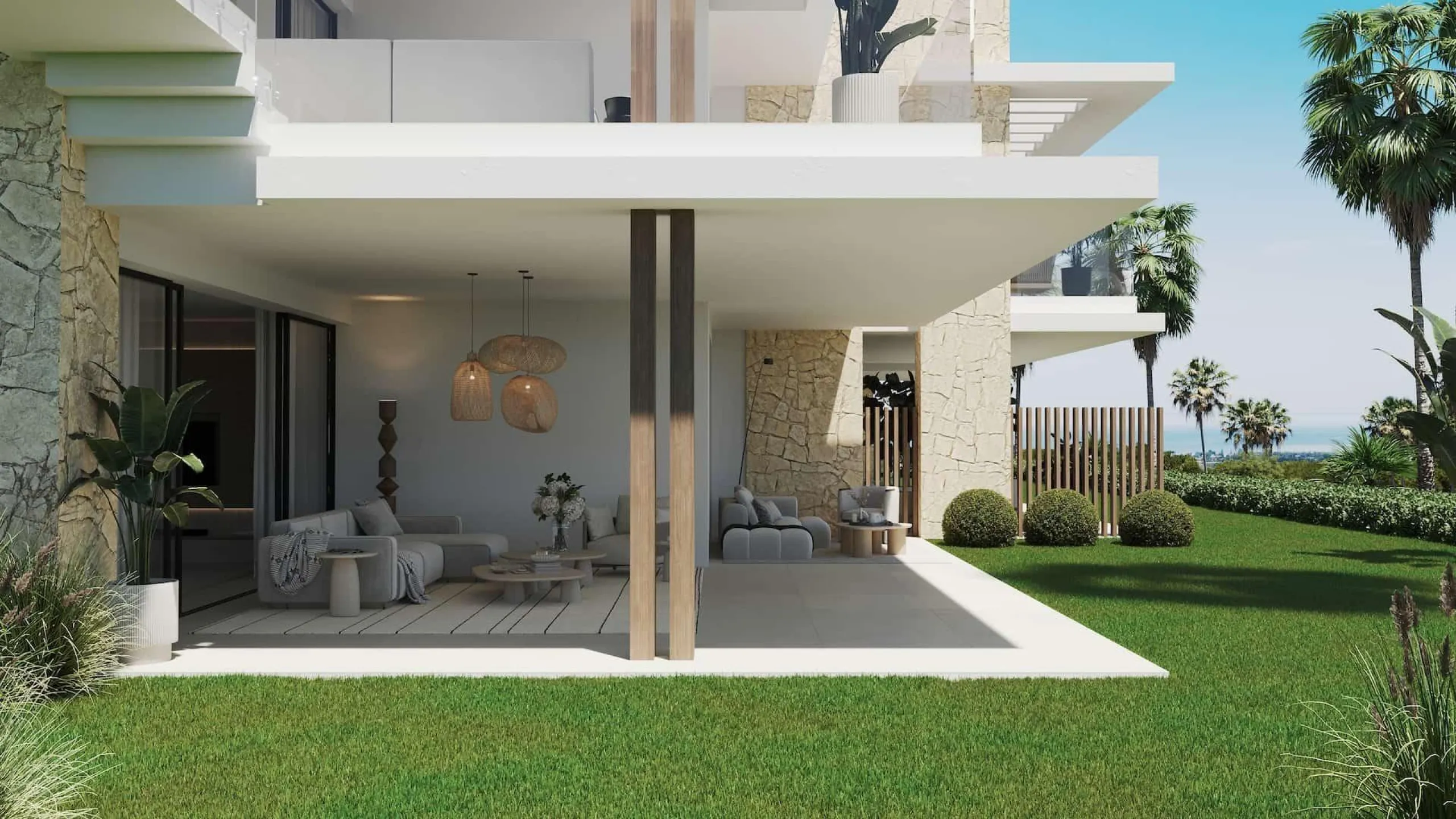 Luxury Apartments in Estepona with Stunning Sea ViewsDiscover an exclusive development of 72 luxury apartments located in the sought-after area of La Resina, Estepona. This prestigious complex offers high-end finishes, world-class amenities, and breathtak