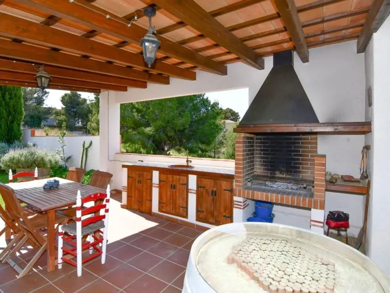 Casa con piscina privada y vistas en Els Masos, Coma-ruga