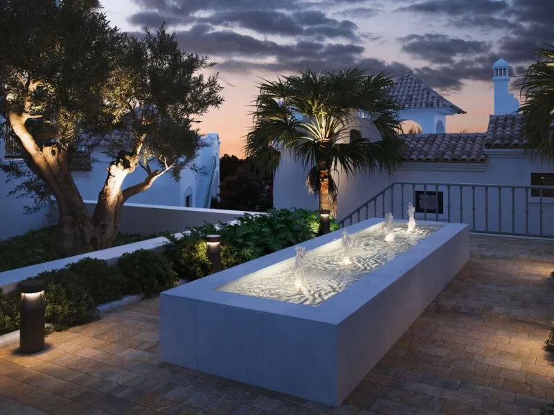 Modern Mediterranean Homes with Sea and Golf Views in Estepona, Costa del Sol& & Exclusive New Development in a Prime Location& Discover an exceptional opportunity to live in the heart of the Costa del Sol, in one of the most promising residentia