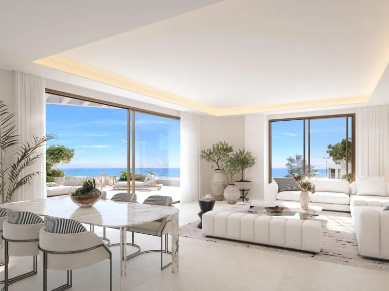 Luxury Beachfront Residences in Málaga City with Panoramic Sea Views& & Prime Location in La Térmica, Málaga& Located in one of the most exclusive beachfront areas of Málaga city, this new residential development offers the perfect balance of urb