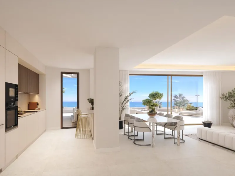 Luxury Beachfront Residences in Málaga City with Panoramic Sea Views& & Prime Location in La Térmica, Málaga& Located in one of the most exclusive beachfront areas of Málaga city, this new residential development offers the perfect balance of urb