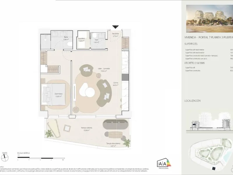 Luxury Beachfront Residences in Málaga City with Panoramic Sea Views& & Prime Location in La Térmica, Málaga& Located in one of the most exclusive beachfront areas of Málaga city, this new residential development offers the perfect balance of urb