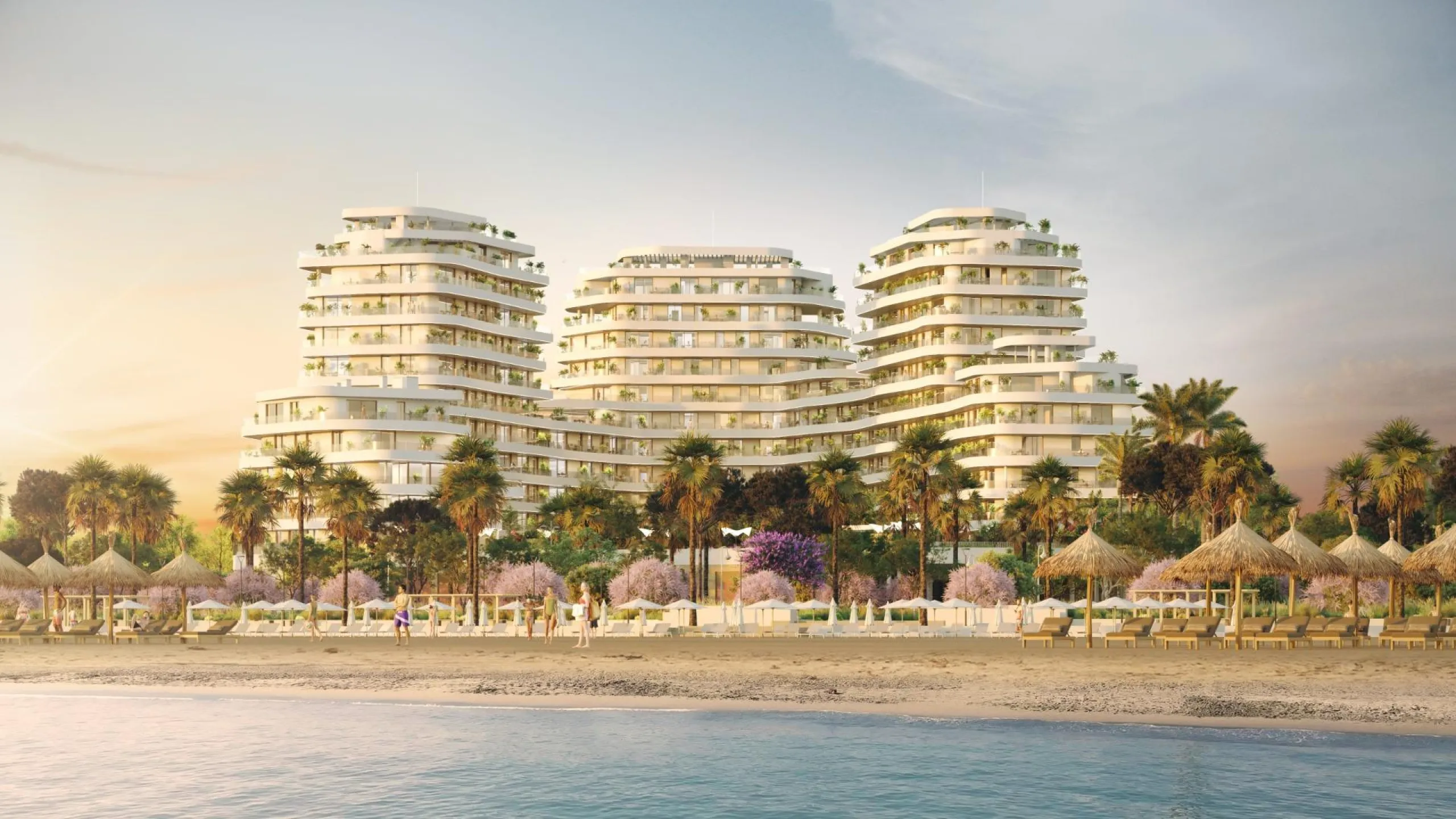 Luxury Beachfront Residences in Málaga City with Panoramic Sea Views& & Prime Location in La Térmica, Málaga& Located in one of the most exclusive beachfront areas of Málaga city, this new residential development offers the perfect balance of urb