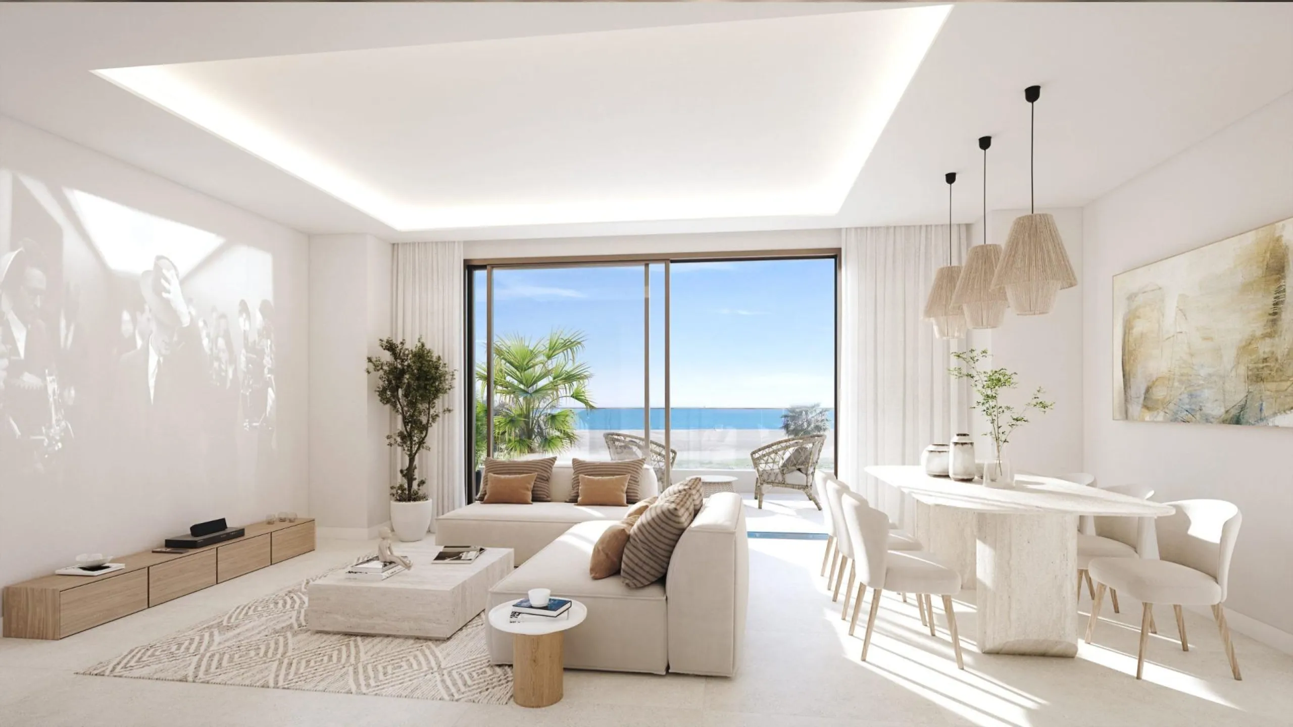Luxury Beachfront Residences in Málaga City with Panoramic Sea Views& & Prime Location in La Térmica, Málaga& Located in one of the most exclusive beachfront areas of Málaga city, this new residential development offers the perfect balance of urb