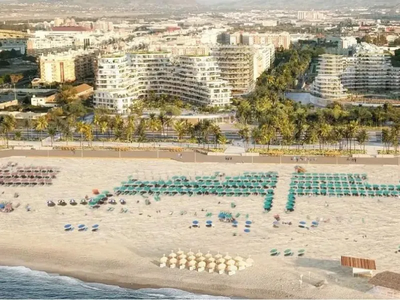 Luxury Beachfront Residences in Málaga City with Panoramic Sea Views& & Prime Location in La Térmica, Málaga& Located in one of the most exclusive beachfront areas of Málaga city, this new residential development offers the perfect balance of urb