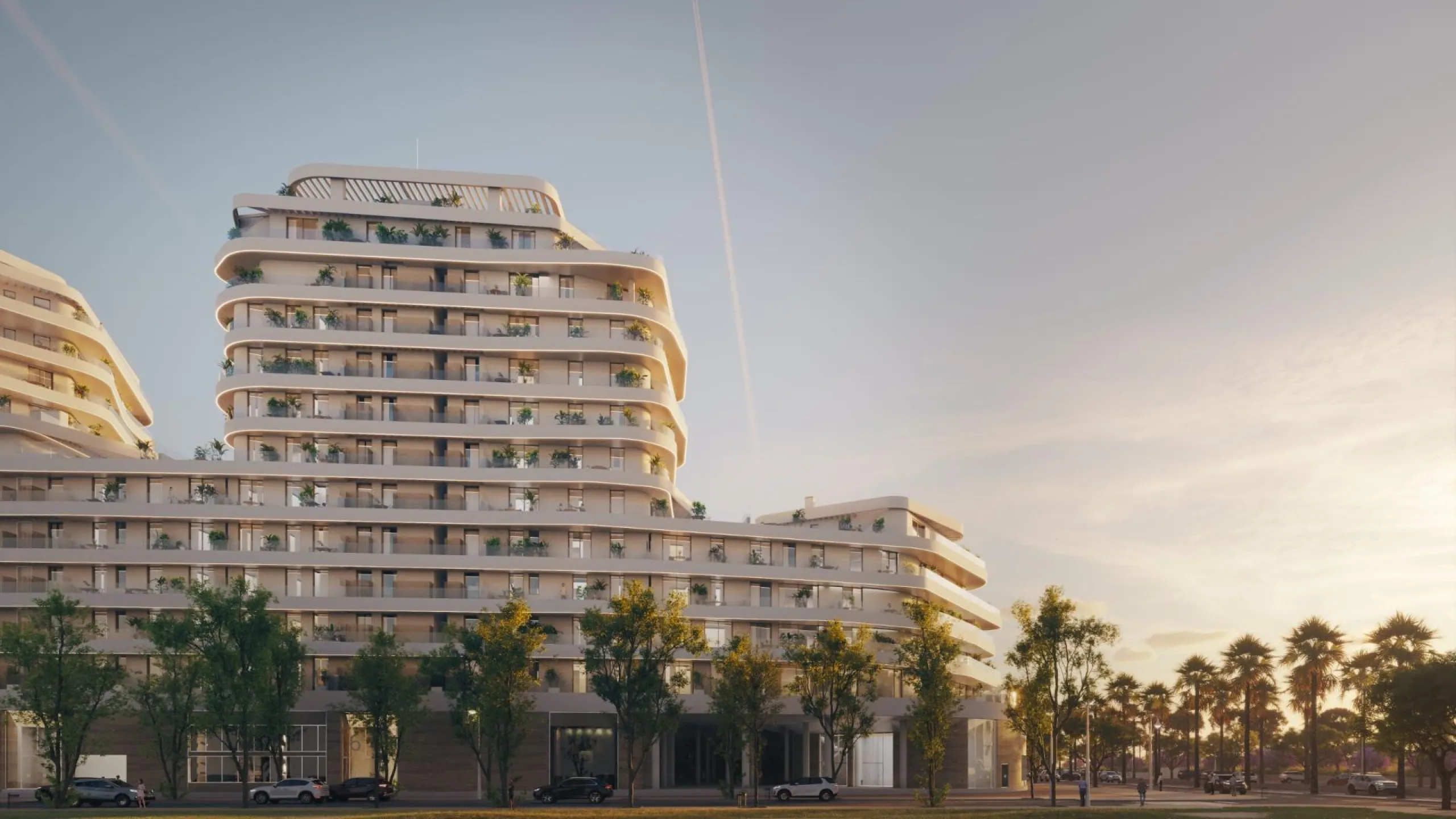 Luxury Beachfront Residences in Málaga City with Panoramic Sea Views& & Prime Location in La Térmica, Málaga& Located in one of the most exclusive beachfront areas of Málaga city, this new residential development offers the perfect balance of urb