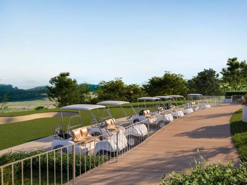Modern New Build Apartments in Estepona Golf, Málaga& & Elegant Living Surrounded by Nature and Golf& & Welcome to an exclusive new residential development of 68 modern apartments located in the heart of Estepona Golf, Málaga. Designed to comb
