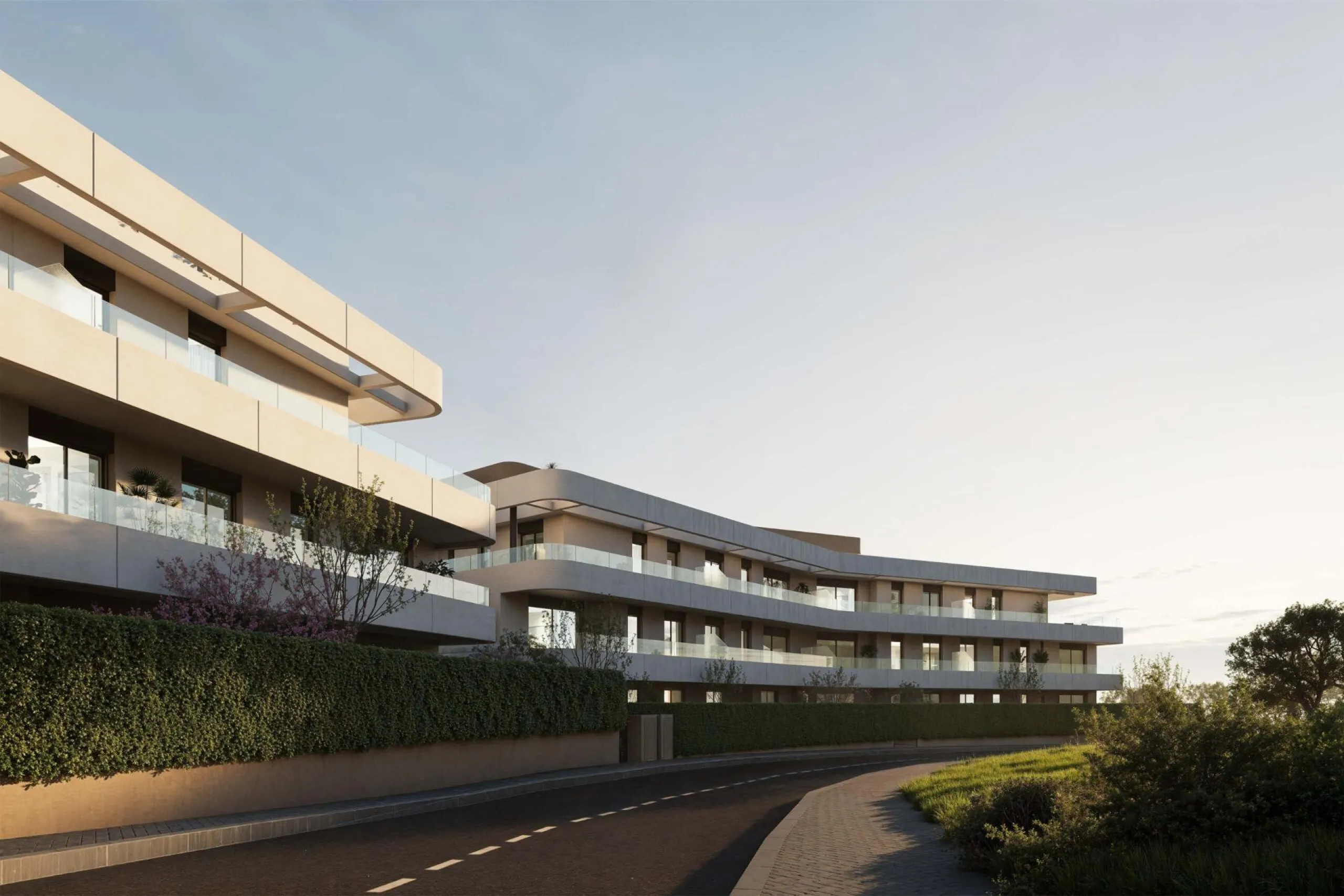 Modern New Build Apartments in Estepona Golf, Málaga& & Elegant Living Surrounded by Nature and Golf& & Welcome to an exclusive new residential development of 68 modern apartments located in the heart of Estepona Golf, Málaga. Designed to comb
