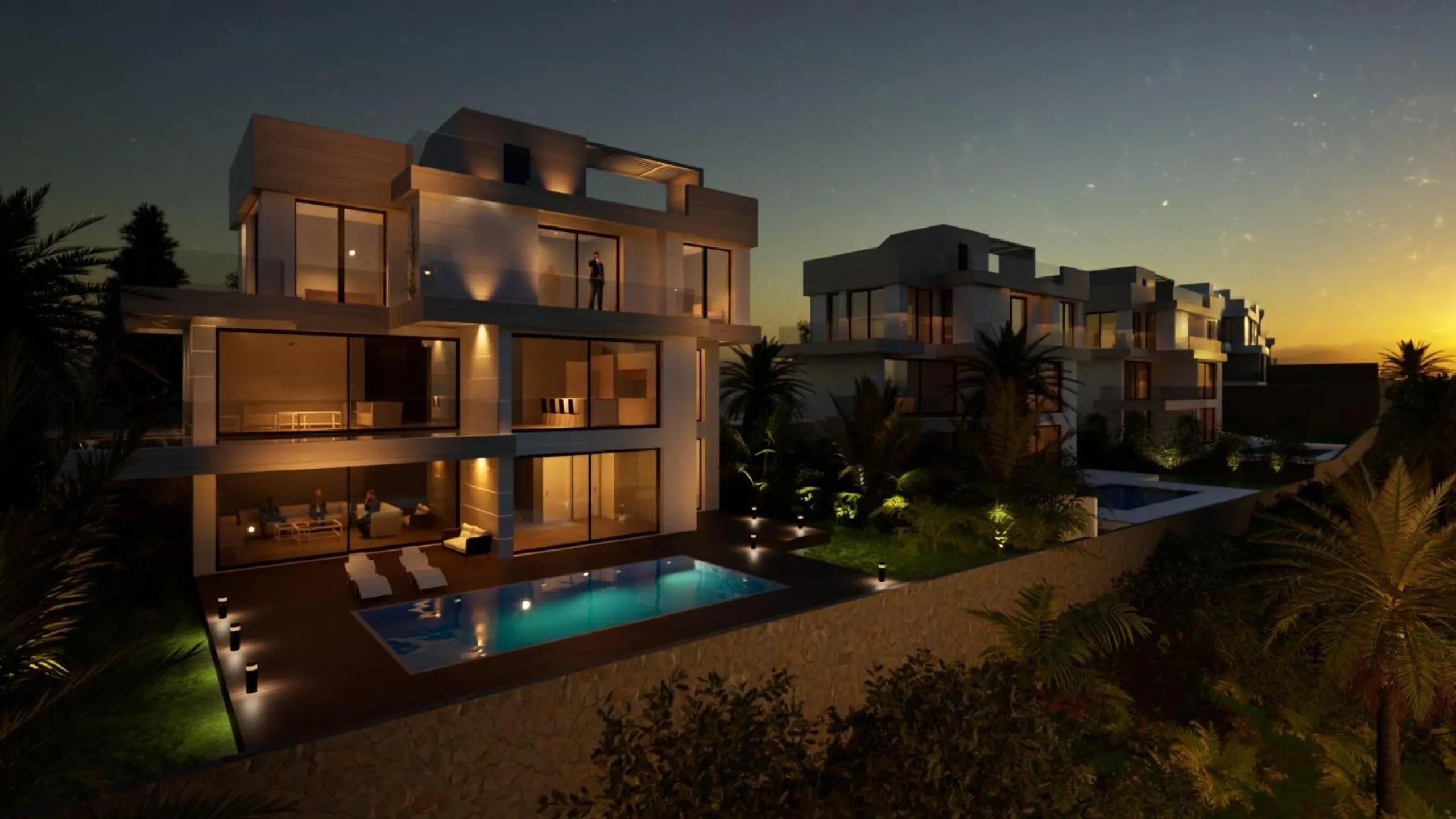 Exclusive New Build Villas on the Front Line of a Golf Course in Estepona& & Luxury Villas with Sea and Golf Views& This exclusive residential project features 14 newly built detached villas located on the front line of the prestigious Azata Golf