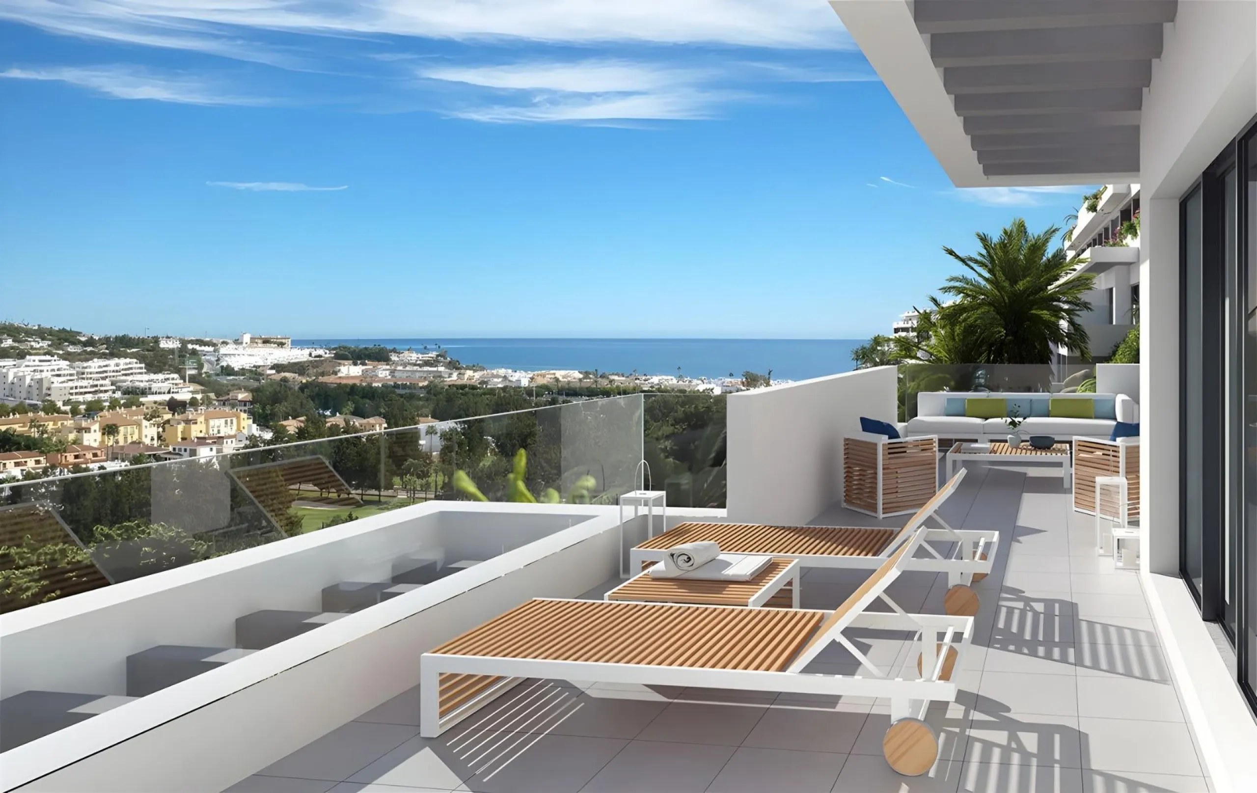 Luxury New Build Apartments with Sea Views in Las Lagunas de Mijas& & Exclusive Residential Development on the Costa del Sol& Located in the final phase of a prestigious complex in Las Lagunas de Mijas, this new development offers 28 high-end apa