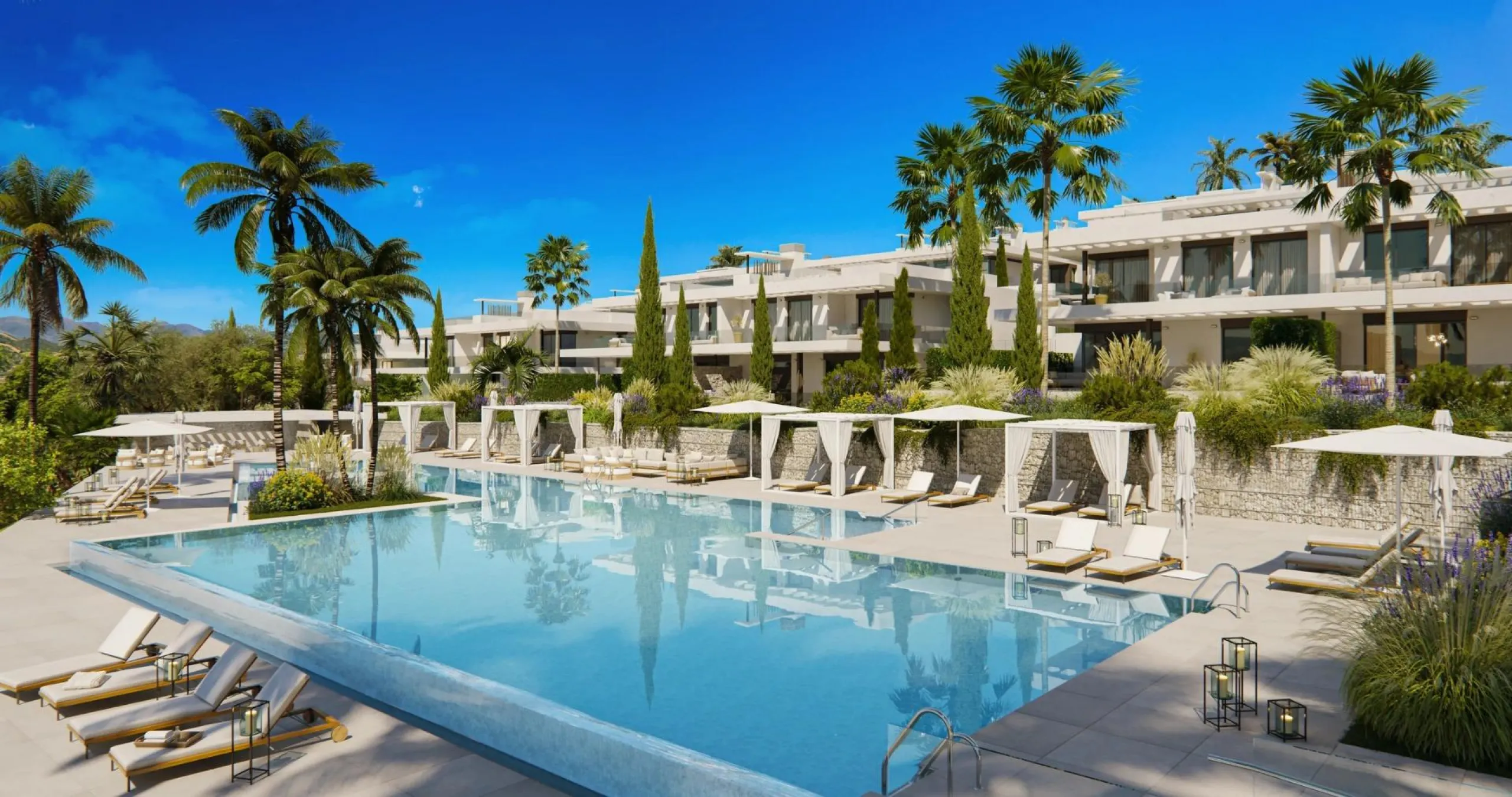 New Build Homes in Marbella East with Sea and Golf Views& & Exclusive residential development next to Santa Clara Golf with apartments and semi-detached villas& & Discover a luxurious lifestyle in this new development located in Marbella East,