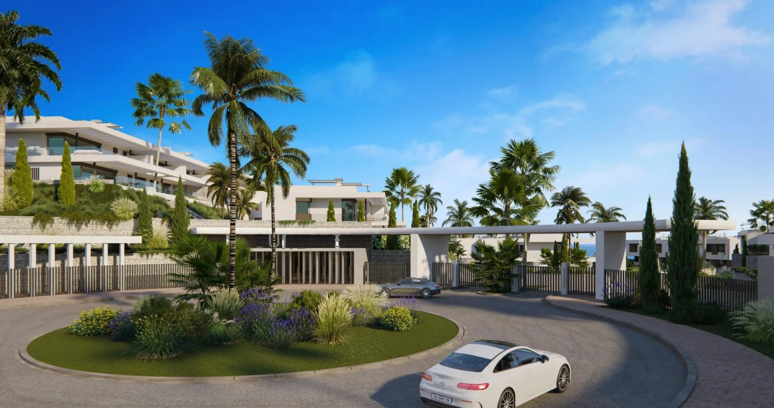 New Build Homes in Marbella East with Sea and Golf Views& & Exclusive residential development next to Santa Clara Golf with apartments and semi-detached villas& & Discover a luxurious lifestyle in this new development located in Marbella East,