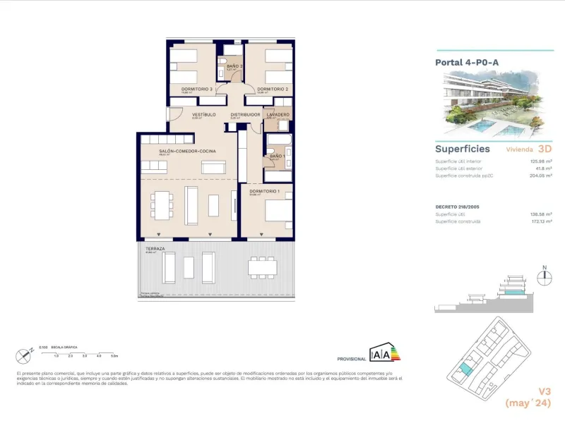 New Build Homes with Sea Views in the Best Area of Estepona& & 2, 3 and 4 Bedroom Apartments and Townhouses with Large Terraces& & Welcome to an exclusive development of just 33 new build homes in Estepona, located on a gentle hillside in the 