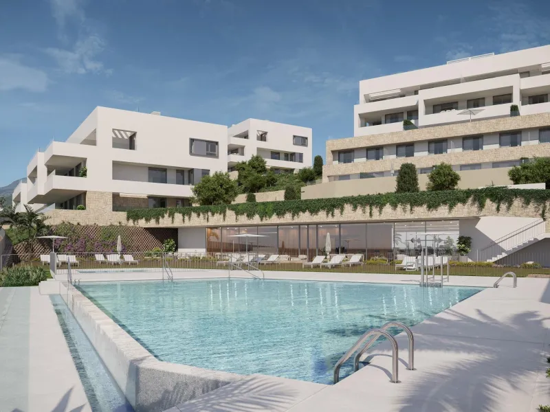 Luxury Sea View Apartments in Estepona – Just 400 Metres from the Beach& & Exclusive New Residential Complex with Panoramic Sea Views& Welcome to an exclusive residential development of 84 luxury homes in Estepona, located just 400 metres from th