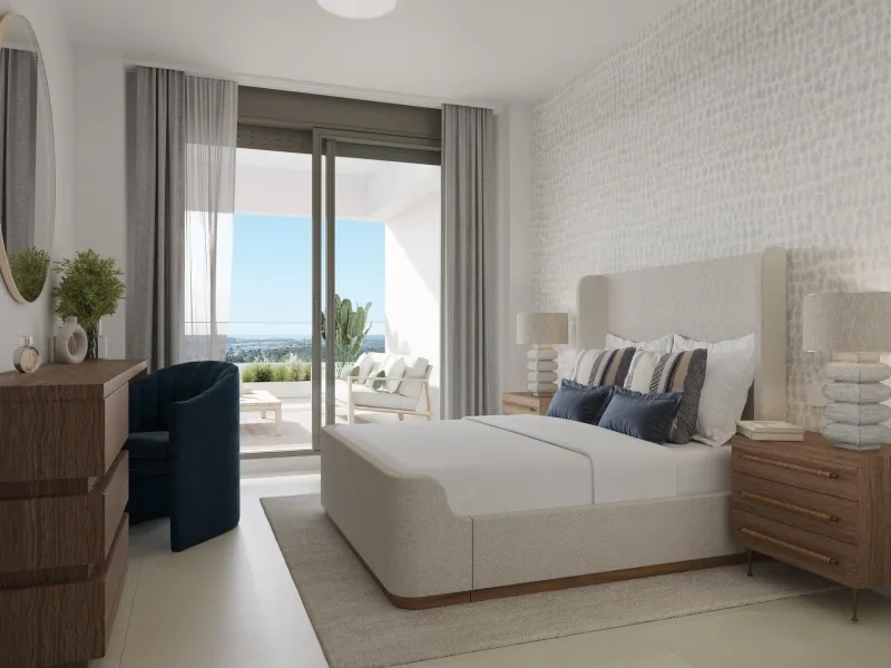 Luxury Sea View Apartments in Estepona – Just 400 Metres from the Beach& & Exclusive New Residential Complex with Panoramic Sea Views& Welcome to an exclusive residential development of 84 luxury homes in Estepona, located just 400 metres from th