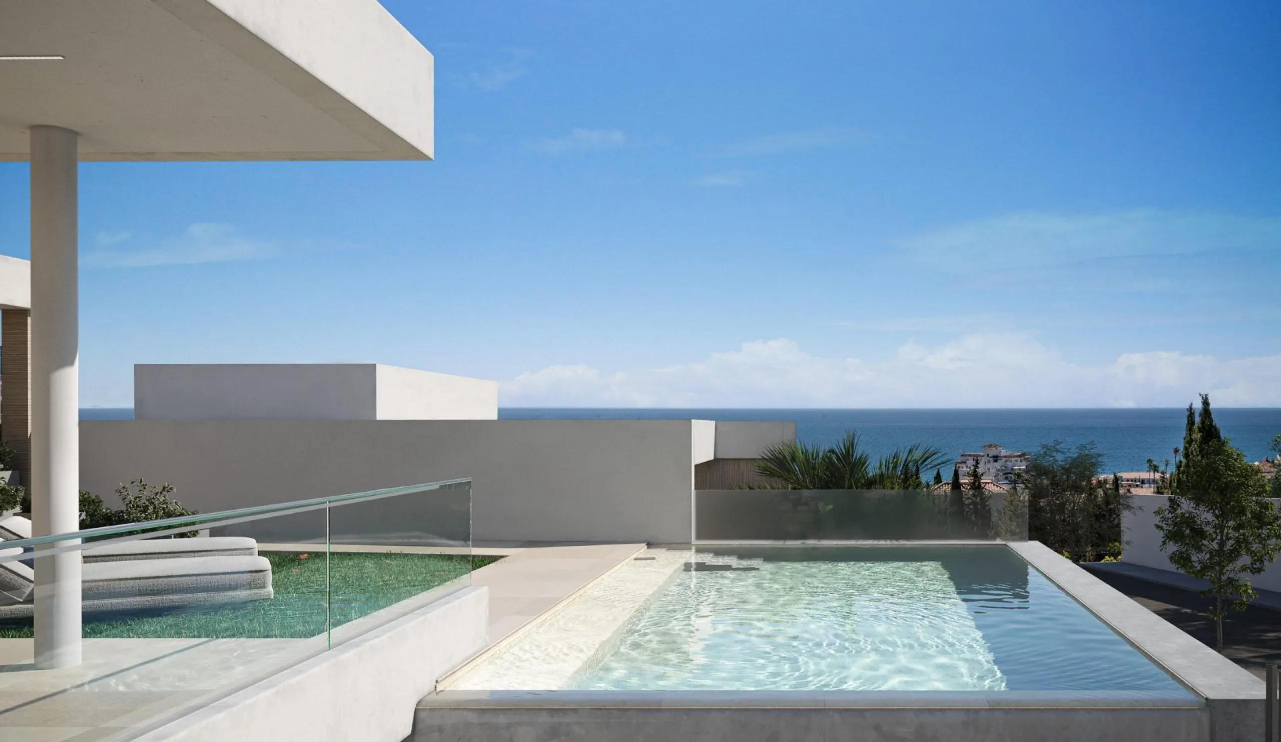Exclusive New Build Villas with Sea Views in Estepona& & 4 Bedroom Villas with Private Pool and Customised Design& Discover this unique development of 8 newly built detached villas in Estepona, custom designed to suit your lifestyle. Each propert