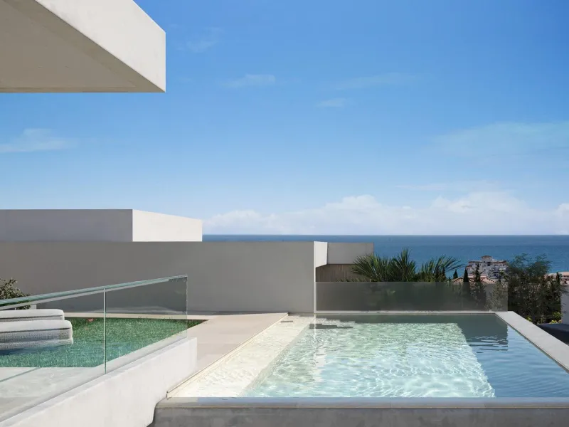 Exclusive New Build Villas with Sea Views in Estepona& & 4 Bedroom Villas with Private Pool and Customised Design& Discover this unique development of 8 newly built detached villas in Estepona, custom designed to suit your lifestyle. Each propert