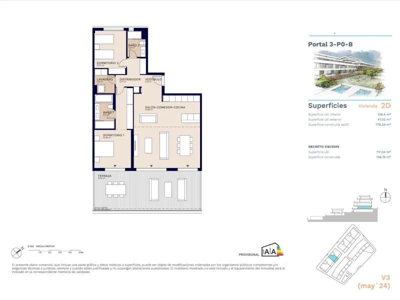 New Build Homes with Sea Views in the Best Area of Estepona& & 2, 3 and 4 Bedroom Apartments and Townhouses with Large Terraces& & Welcome to an exclusive development of just 33 new build homes in Estepona, located on a gentle hillside in the 
