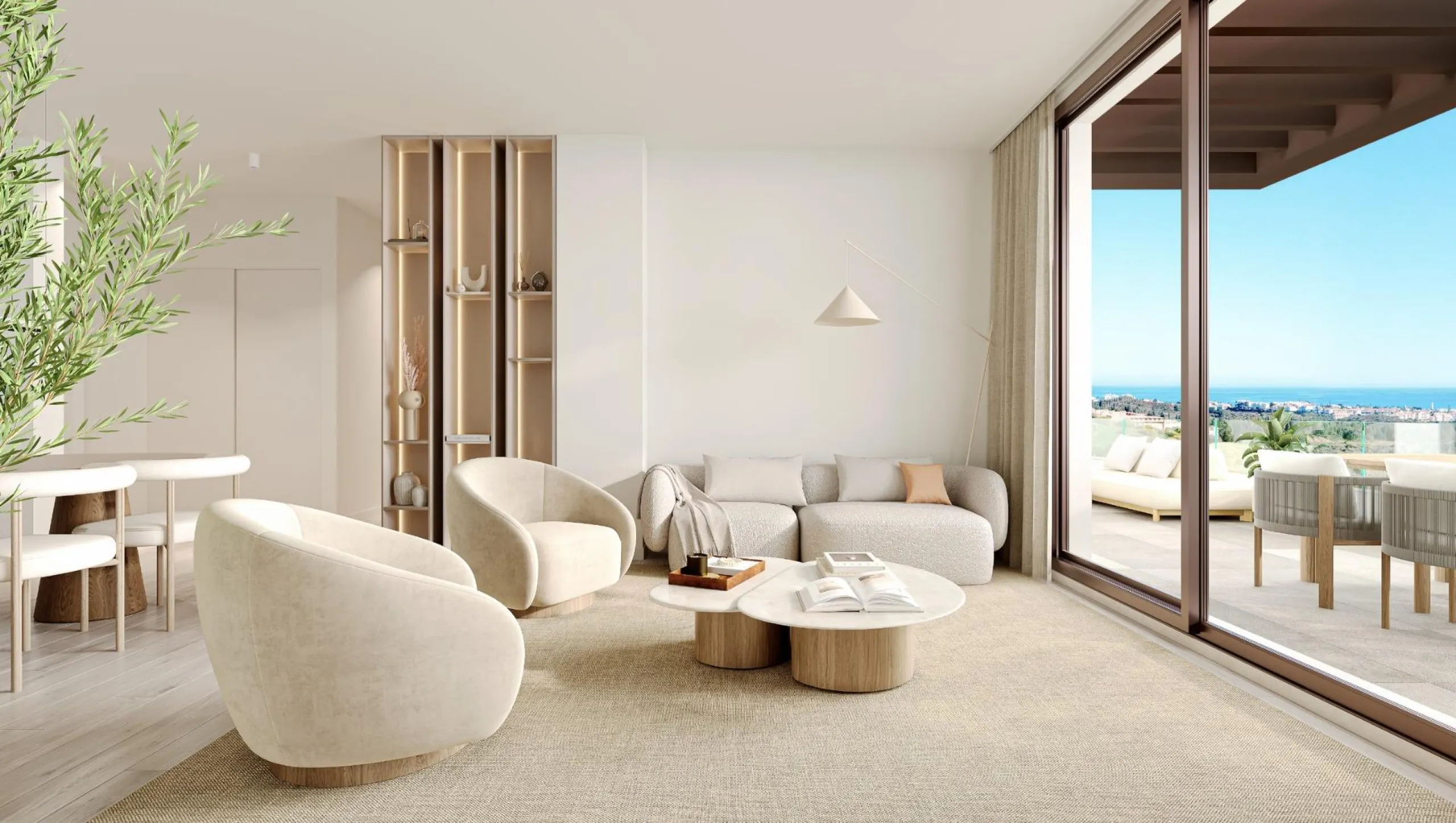 Contemporary Sea View Apartments in Mijas Costa – Luxury, Comfort and Mediterranean Living& & Exclusive New Build Residences with Panoramic Sea Views& Discover this exceptional new residential development in Mijas Costa, featuring 142 apartments 