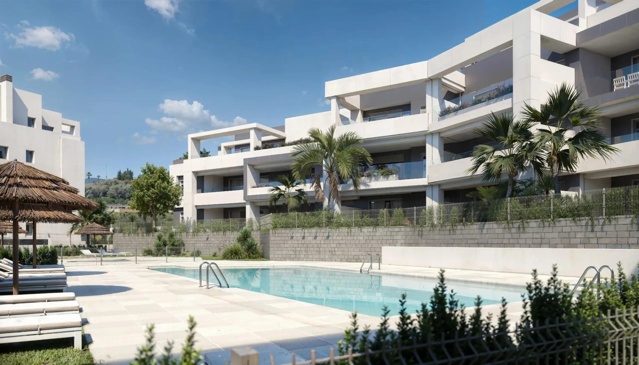 Exclusive Residential Resort with Spa and Swimming Pools in the Selwo Area, Estepona& & Privileged location between nature and the sea on the Costa del Sol& This exclusive new-build resort is located in the sought-after Selwo area, between Estepo