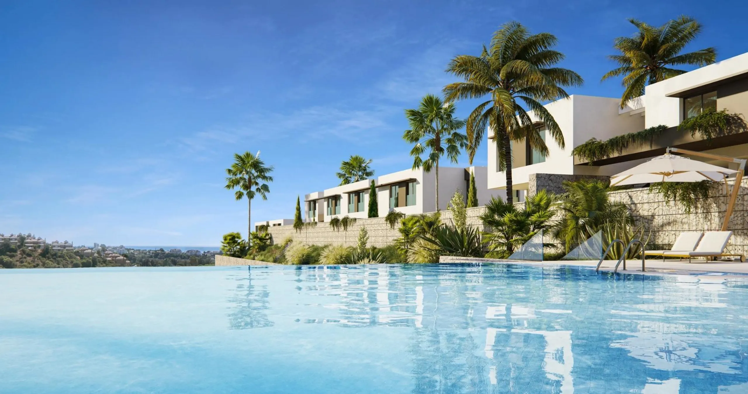 New Build Homes in Marbella East with Sea and Golf Views& & Exclusive residential development next to Santa Clara Golf with apartments and semi-detached villas& & Discover a luxurious lifestyle in this new development located in Marbella East,