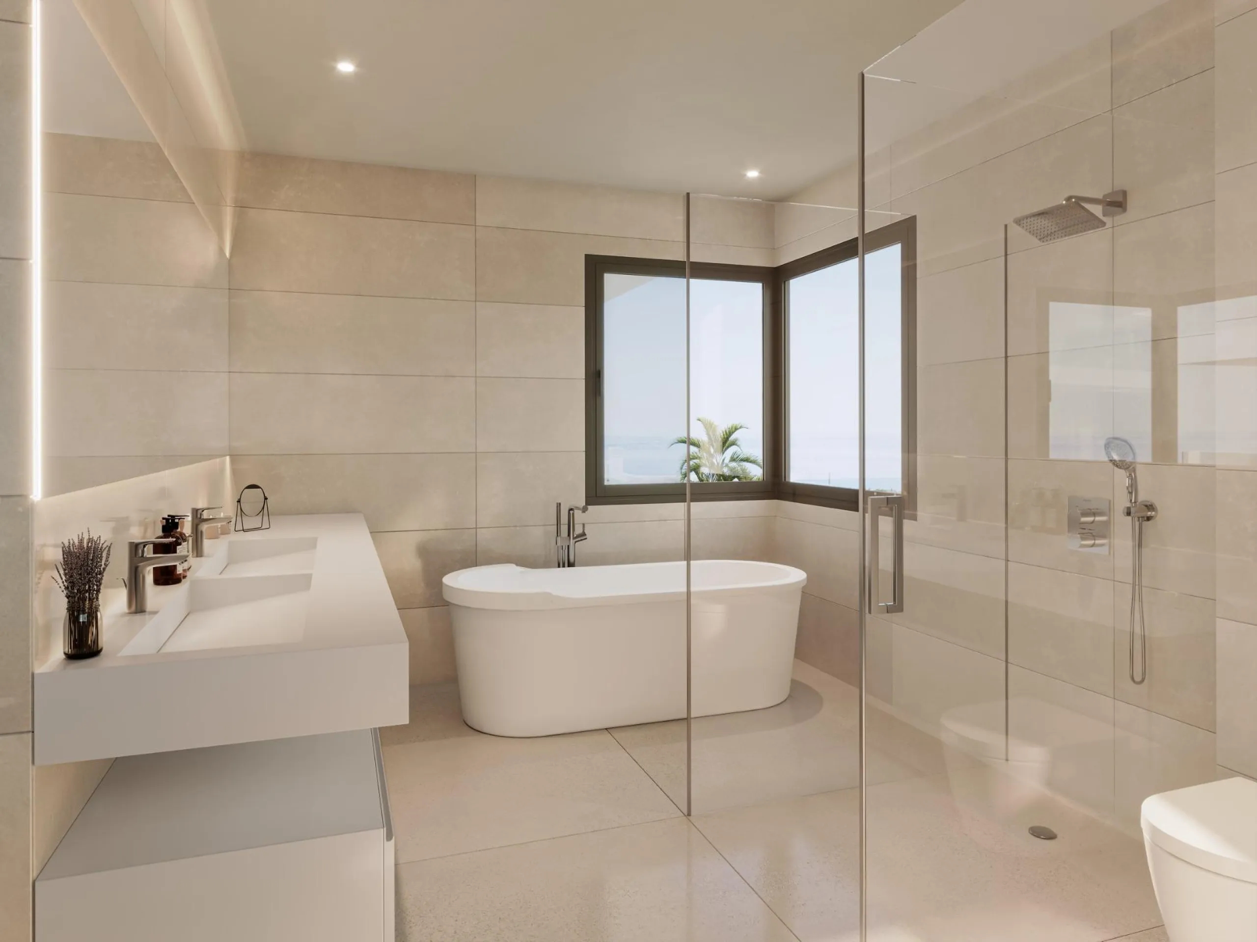 New Build Homes in Marbella East with Sea and Golf Views& & Exclusive residential development next to Santa Clara Golf with apartments and semi-detached villas& & Discover a luxurious lifestyle in this new development located in Marbella East,