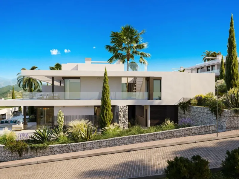 New Build Homes in Marbella East with Sea and Golf Views& & Exclusive residential development next to Santa Clara Golf with apartments and semi-detached villas& & Discover a luxurious lifestyle in this new development located in Marbella East,
