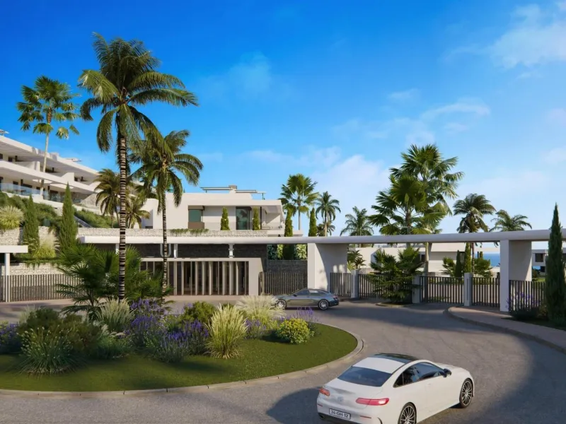 New Build Homes in Marbella East with Sea and Golf Views& & Exclusive residential development next to Santa Clara Golf with apartments and semi-detached villas& & Discover a luxurious lifestyle in this new development located in Marbella East,