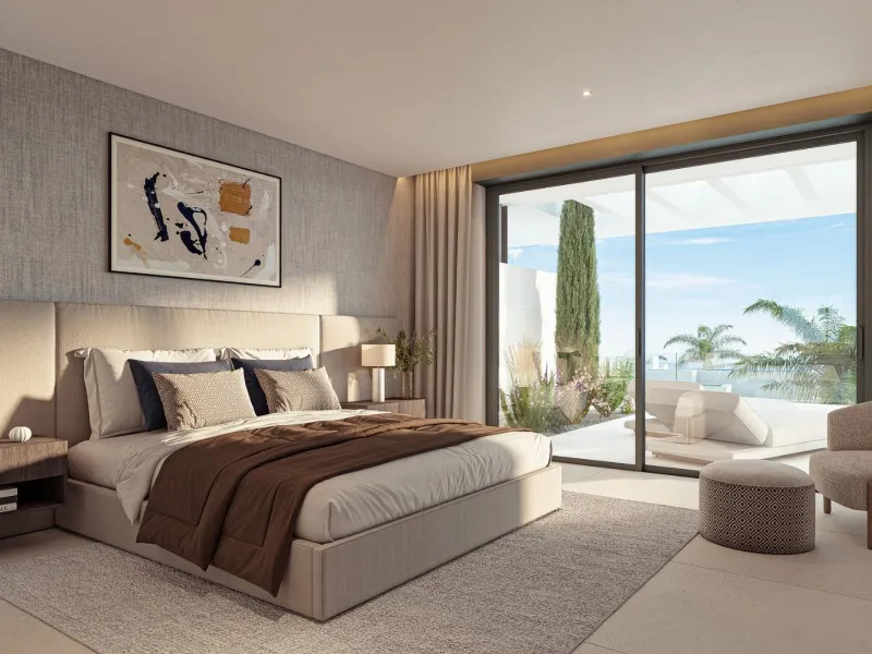 New Build Homes in Marbella East with Sea and Golf Views& & Exclusive residential development next to Santa Clara Golf with apartments and semi-detached villas& & Discover a luxurious lifestyle in this new development located in Marbella East,