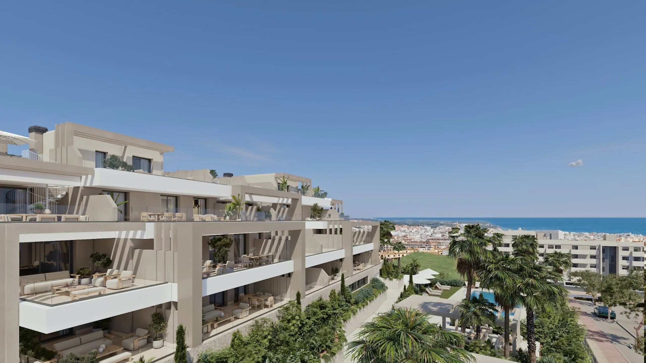 Exclusive Residential Resort in Estepona with Sea Views and Mediterranean Lifestyle& & Modern homes with elegant design and views of the Mediterranean& This new residential complex in Estepona offers a unique lifestyle on the Costa del Sol. With 