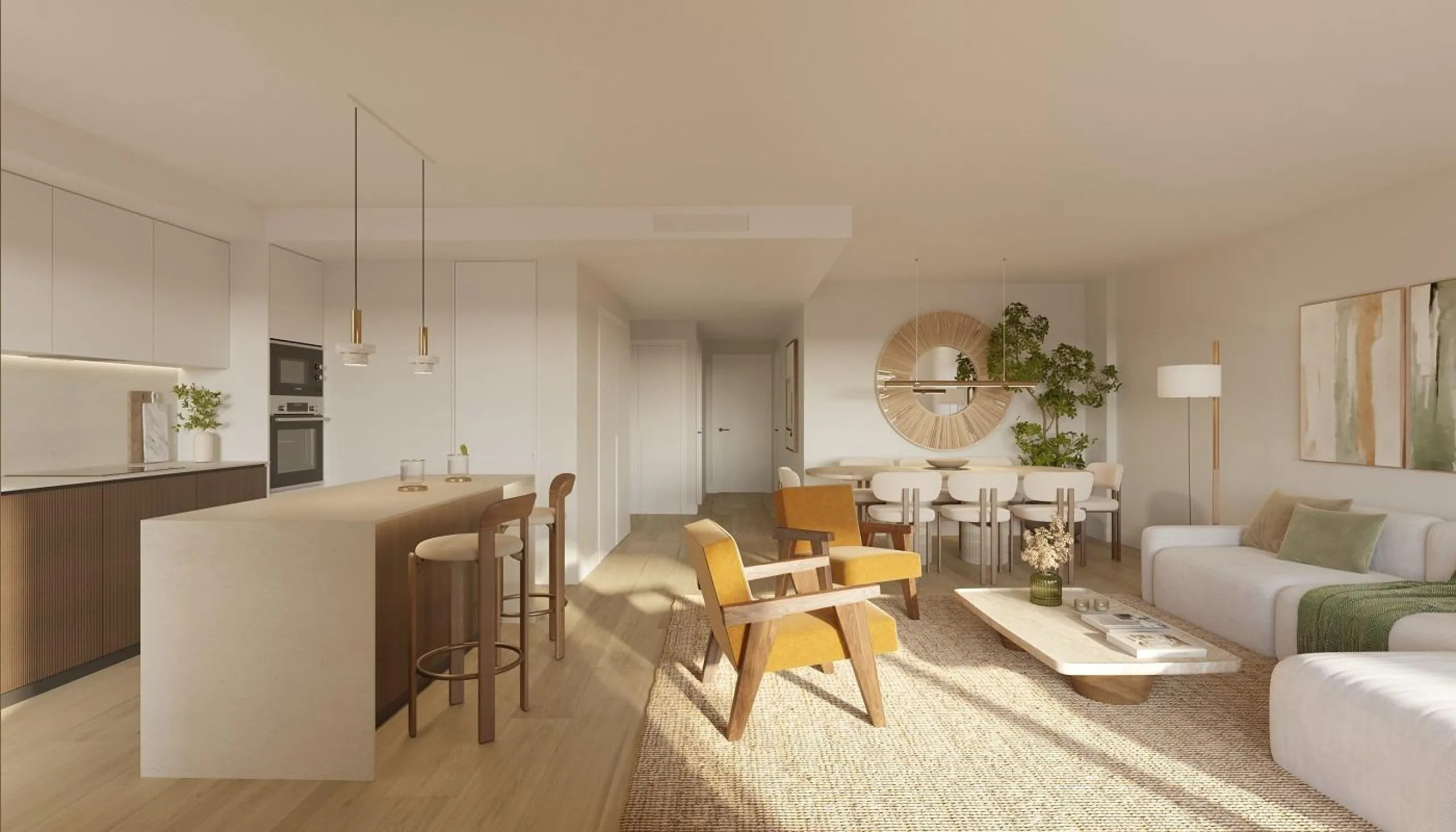New Build Homes in Mijas Costa& & Avant-garde design surrounded by nature and just minutes from the sea& This exclusive new build development in Mijas Costa perfectly combines contemporary architecture with the Mediterranean lifestyle. Located in