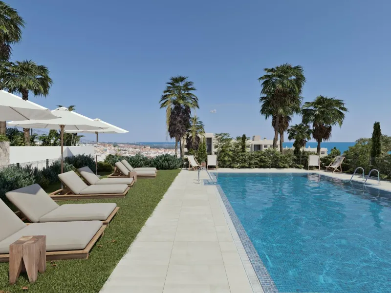 Exclusive Residential Resort in Estepona with Sea Views and Mediterranean Lifestyle& & Modern homes with elegant design and views of the Mediterranean& This new residential complex in Estepona offers a unique lifestyle on the Costa del Sol. With 